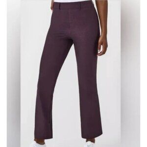 Spanx Petite 50301Q Geo Scape Orange Sunshine Kick Flare Pants ( PM )